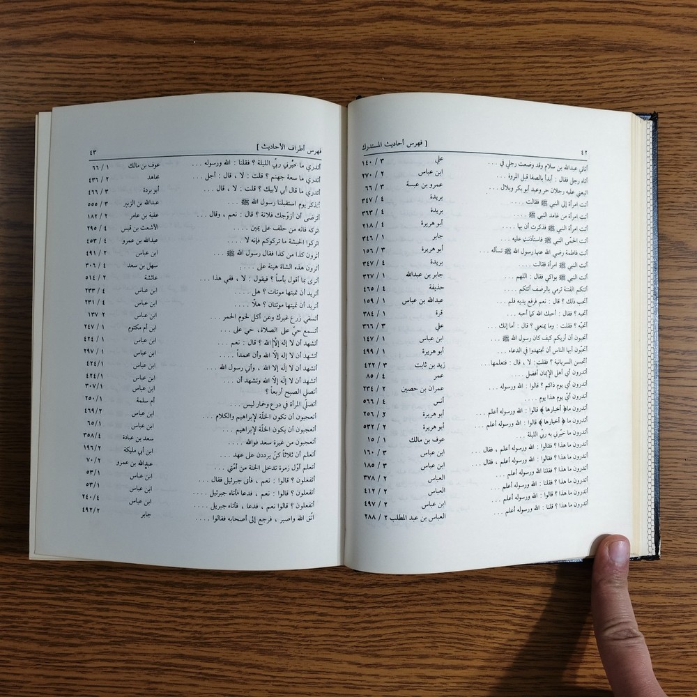 Set 5 Islamic Hadith sciences Al-Mustadrak كتاب المستدرك علي الصحيحين علم الحديث