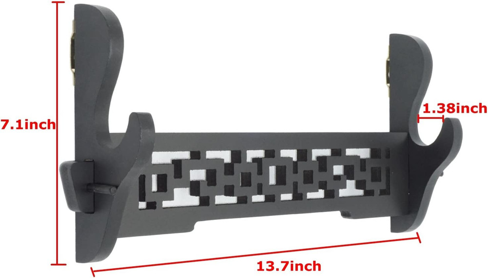 Sword Holder Wall Mount Samurai Sword Katana Wakizashi Display