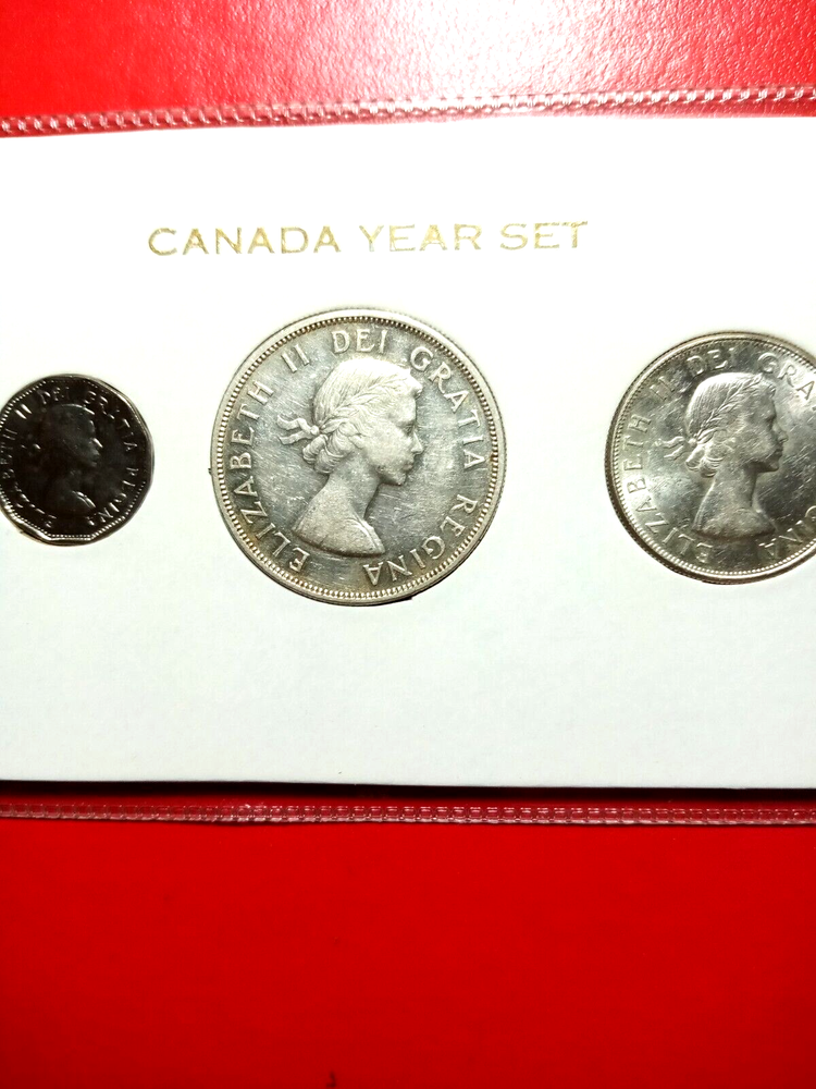 1959 Canadian coin set