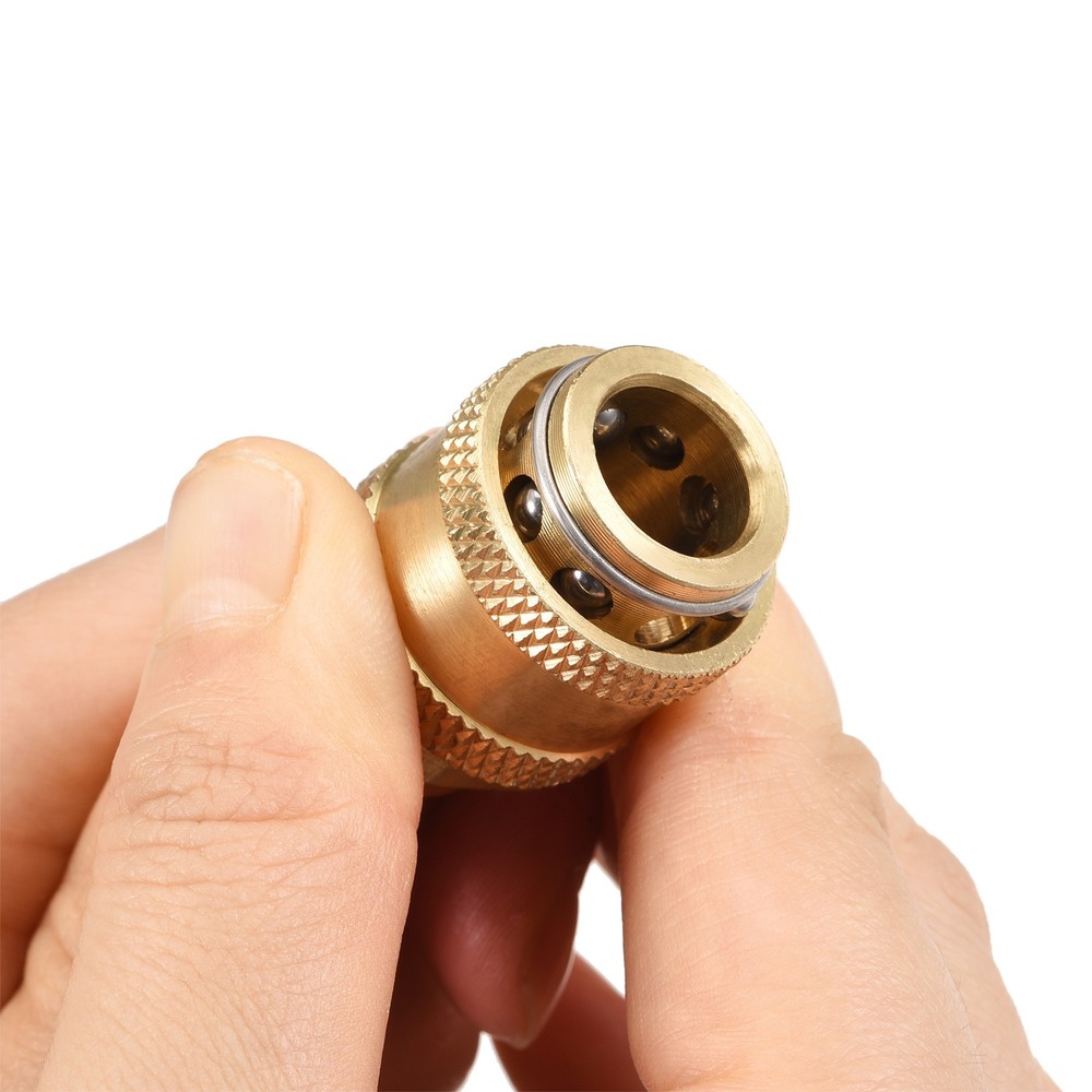 2Sets Brass Quick Connect Set Fitting G1/4 Male Thread