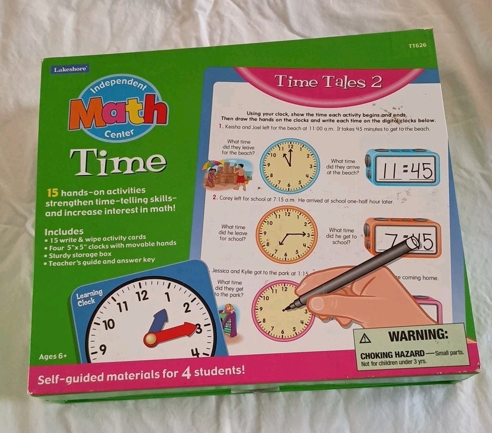 Lakeshore Independent Math Center Time