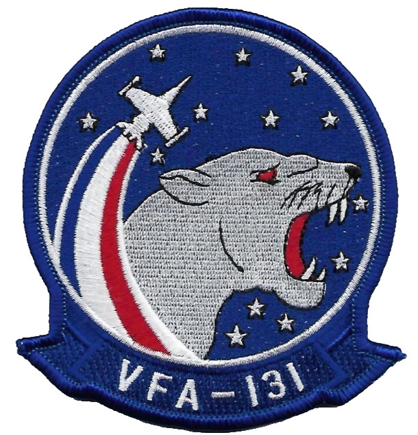VFA-131 WILDCATS COMMAND STANDARD CHEST PATCH