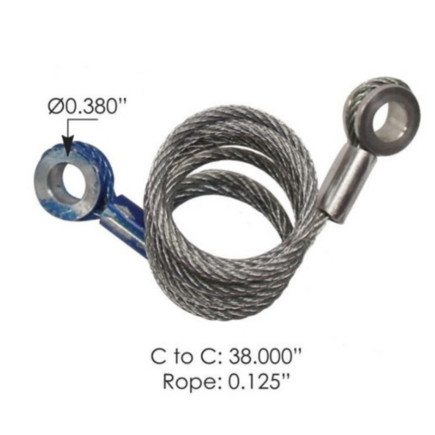 Peterbilt L92-6017-0995 Hood Release Cable