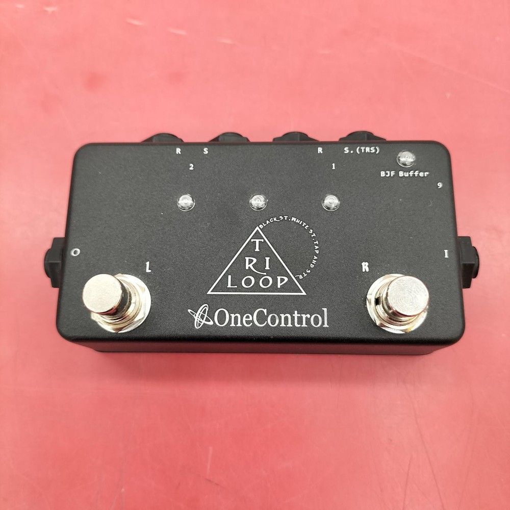 ONE CONTROL TRI LOOP Effect Pedal Loop Switcher for Guitar New