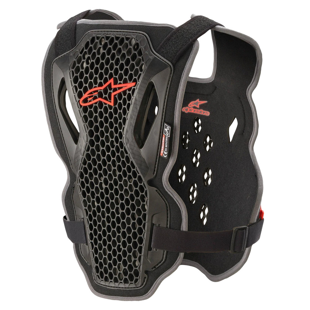 Alpinestars Bionic Action Chest Protector - Black/Red - X-Large/2X