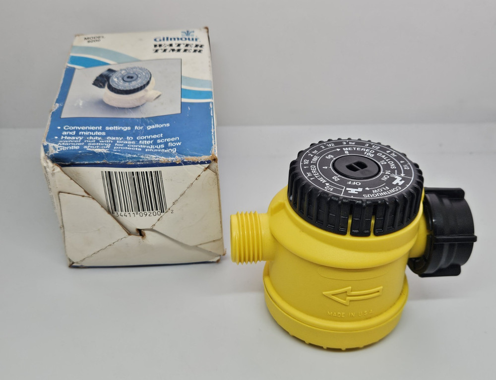 Gilmour Gardening Auto Shut Off Water Timer #9200