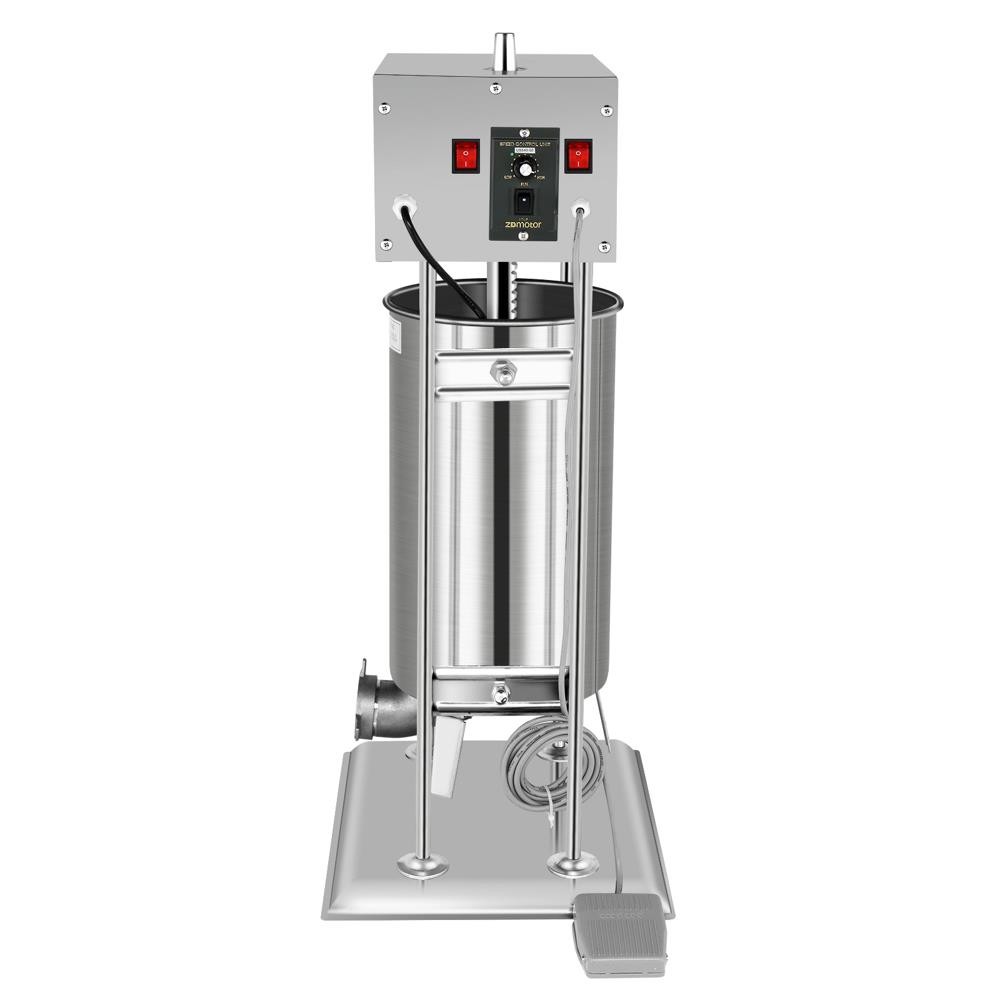 Commercial Electric Sausage Stuffer 15L Stainless Steel Meat Food Maker Machine
