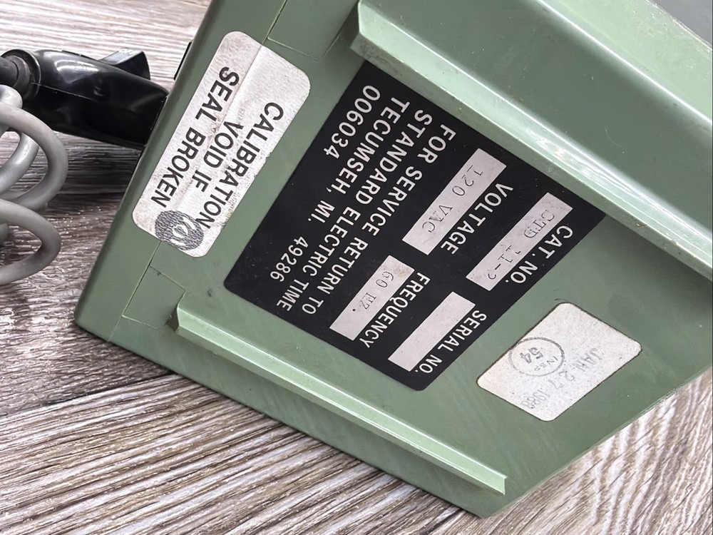 Standard Electric Time Corp. Model S-1 Precision Timer - Vintage Clock Timer 110