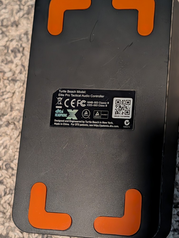 Turtle Beach Elite Pro Tactical Audio Controller with Cables TESTED