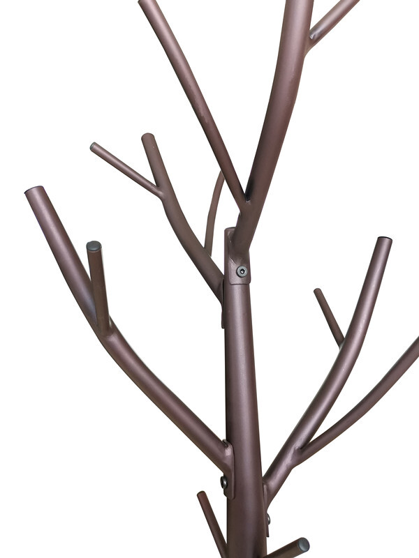 Kings Brand Furniture - Metal Hall Tree Coat & Hat Rack with Branches, Bronze