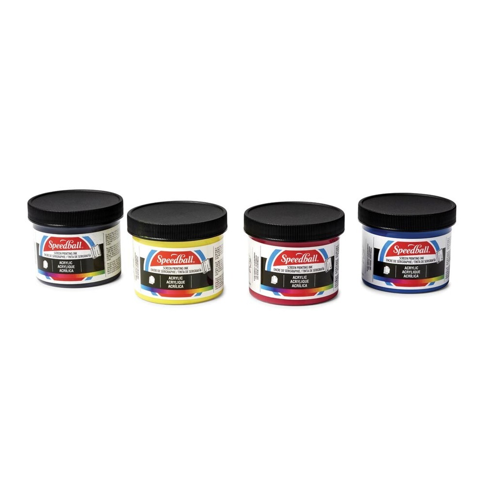Speedball Acrylic Screenprinting Ink Starter Set