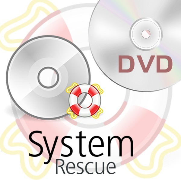 SystemRescue 8.0.4 Live 32bit DVD Bootable Rescue Disk Utility Toolkit