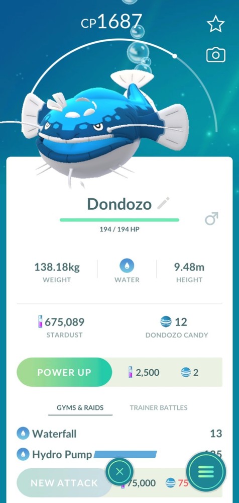 Pokémon Dondozo Go TD
