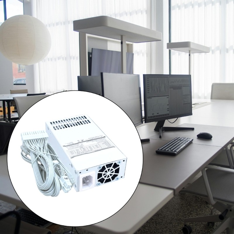 Modular Interfaces 400W White Full Module Small 1U Computer Power Supply