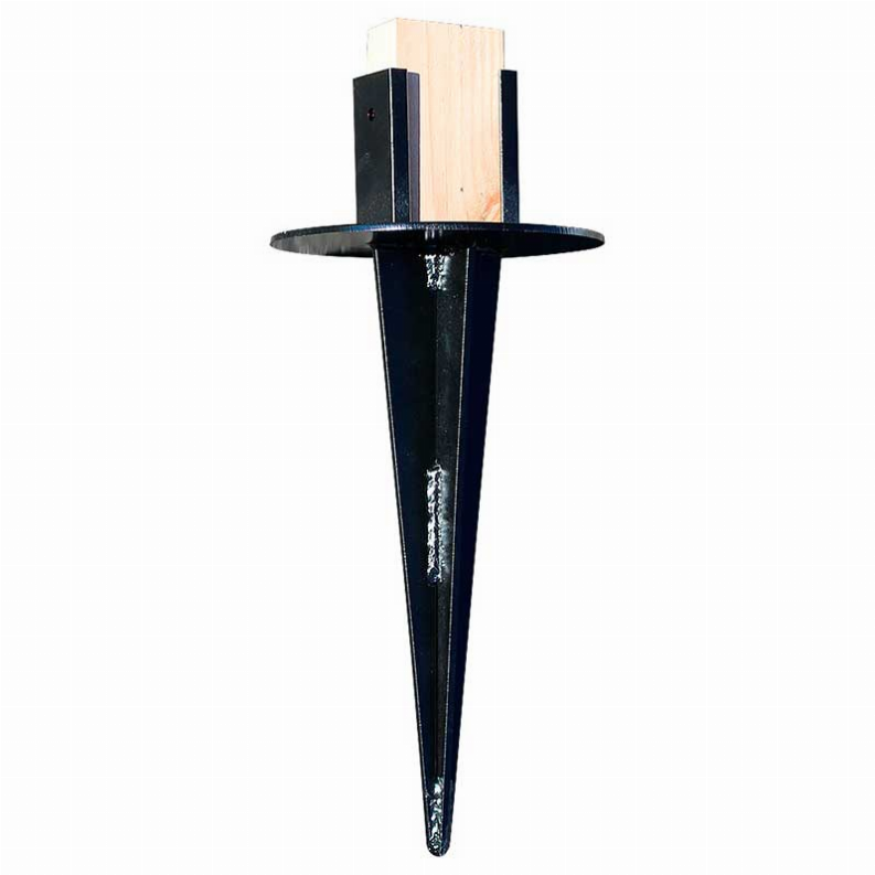 Optional Steel Ground Spike Black