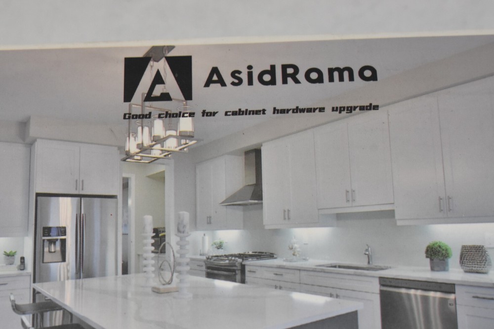 Asidrama 1061 Matte Black Kitchen Cabinet Knobs Cabinet Dresser Knobs 10 Pack