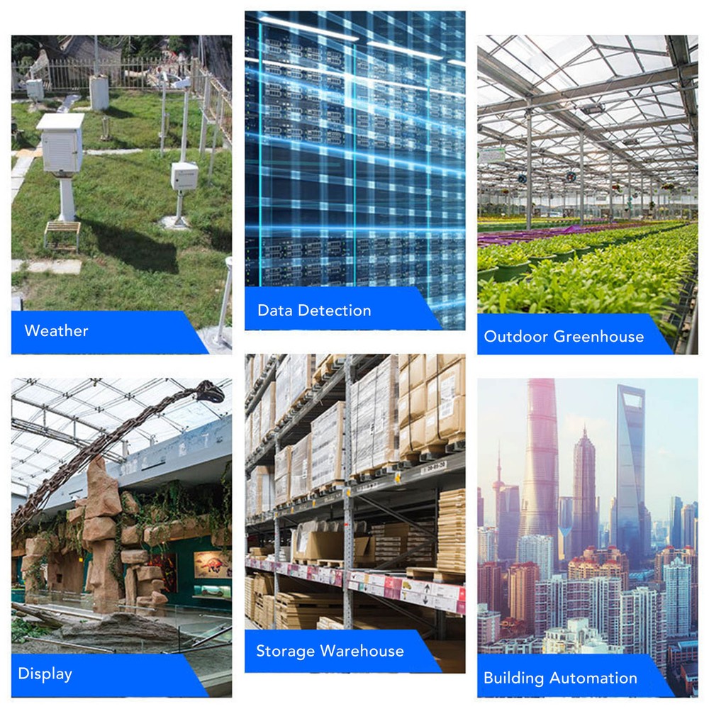 Temperature Humidity Sensor 4-20mA Output 15-30V Transmitter Sensor Probe.