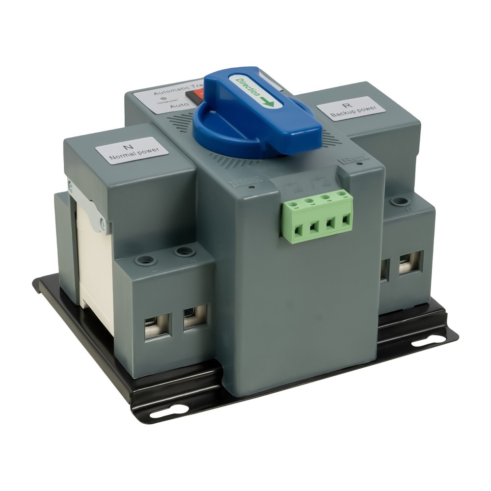 Automatic Transfer Switch 63A ATS Dual Power for Generator Changeover Switch 2P