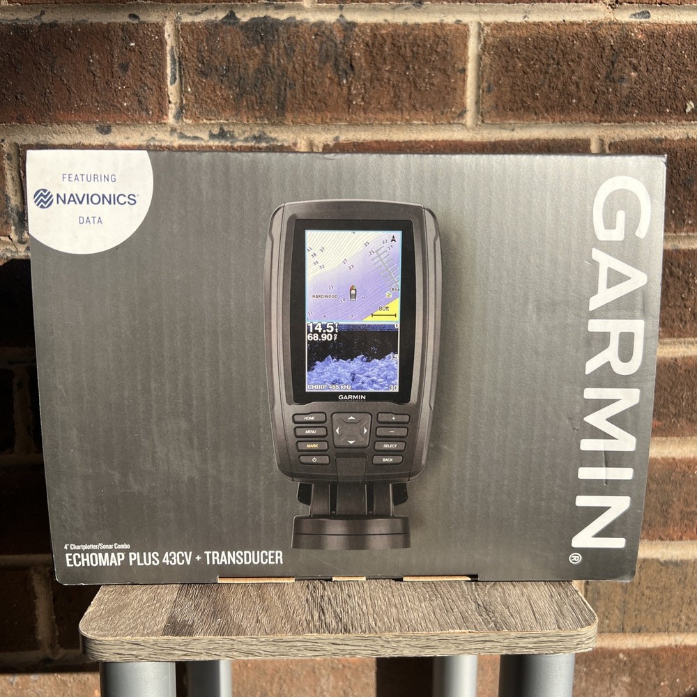 GARMIN EchoMap 43cv Chart Plotter GPS Sonar