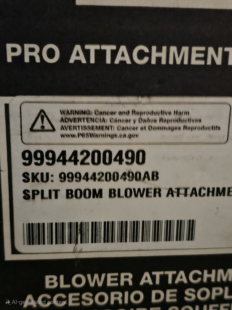 ECHO PAS BLOWER 99944200490 BLOWER ATTACHMENT