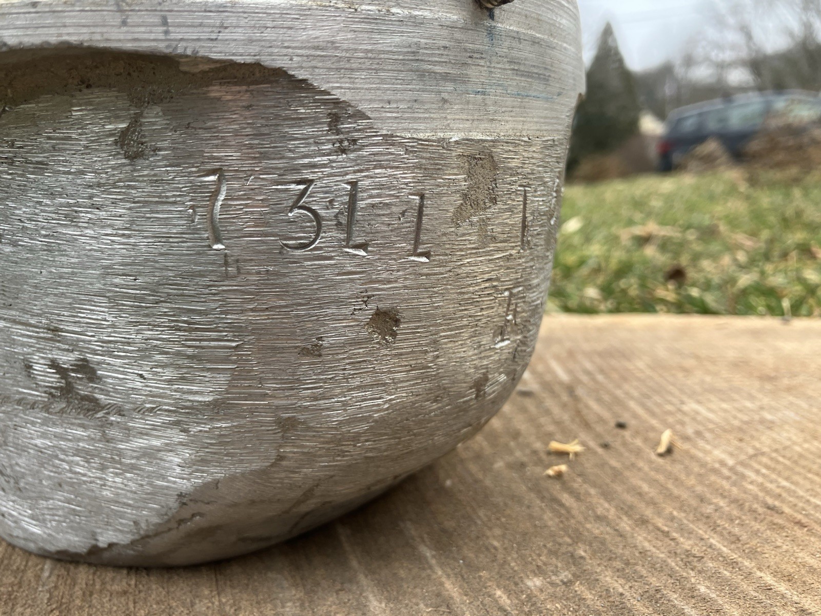 VTG Millinery Cowboy Hat Block with Hard Rubber Form Insert Matching Pair Childs