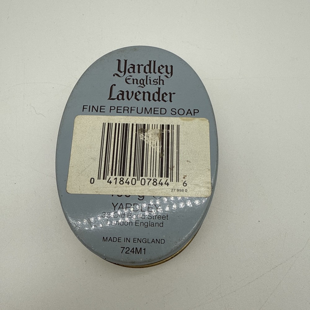 Yardley English Lavender Soap Tin (Empty)