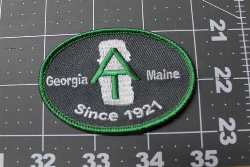 appalachian trail patch, Appalachian trail iron on patch, hiker patch