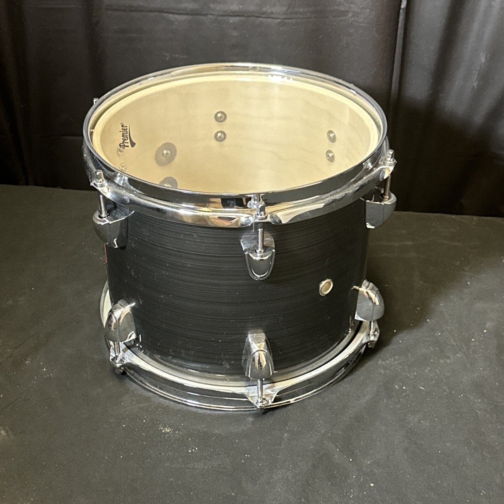 Premier 10x8 Ride Tom Black Silver