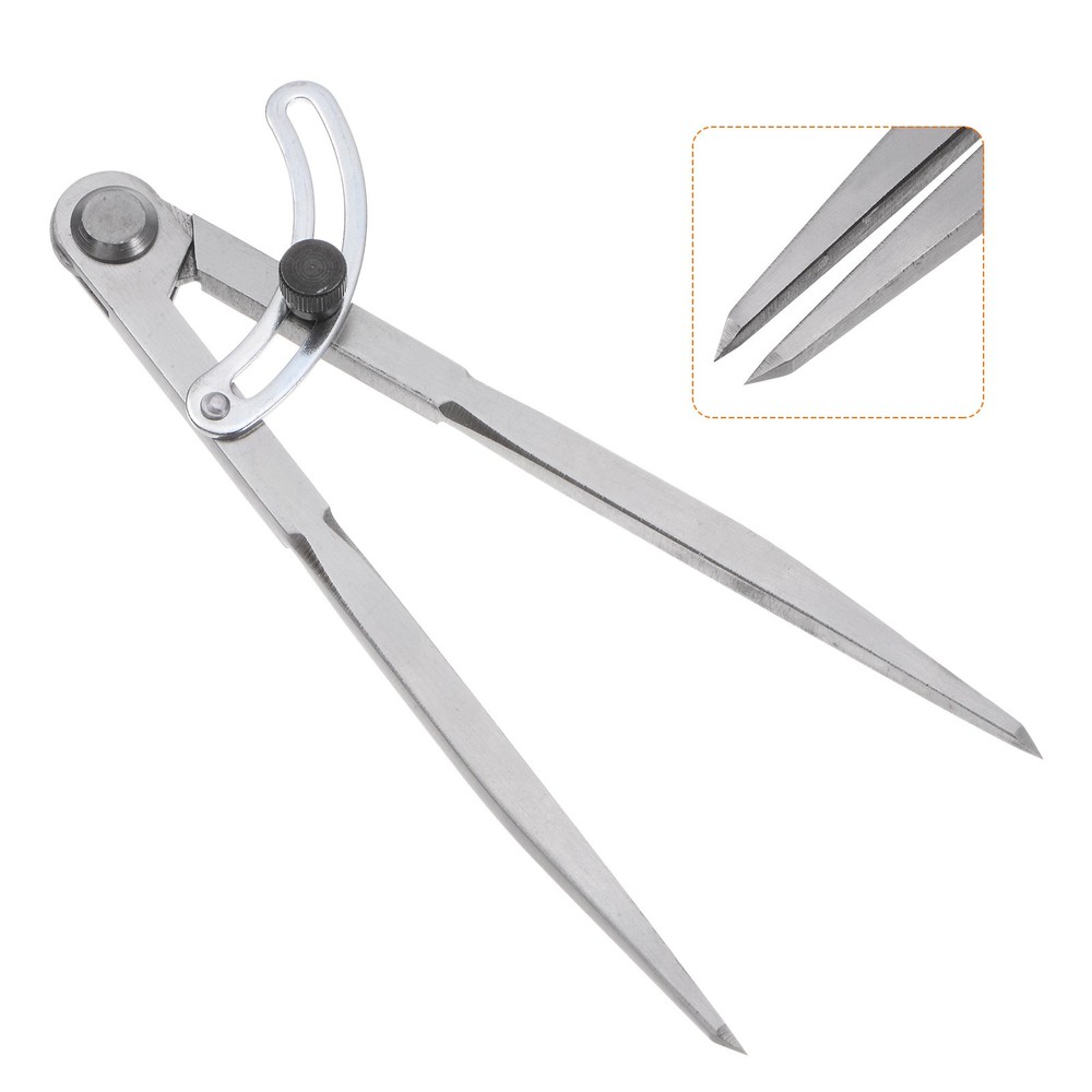 Wing Divider Compass 8 Inch 200mm Adjustable Woodworking Compass