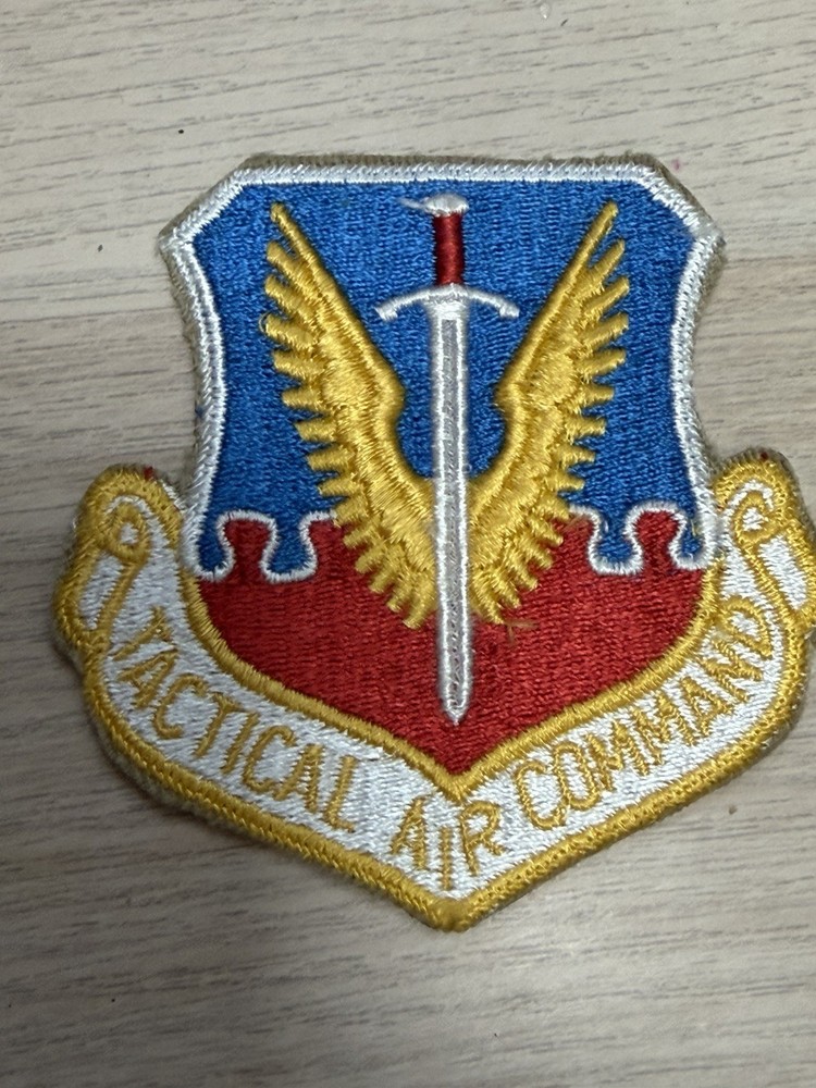 Vintage US Air Force Tatical Air Command Sew On Patch