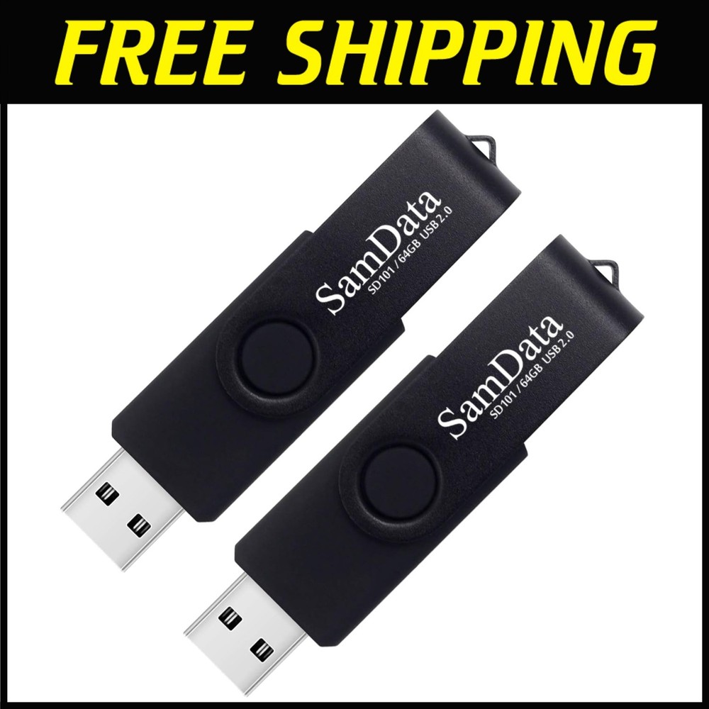 Portable 64GB Thumb Drives LED Indicator