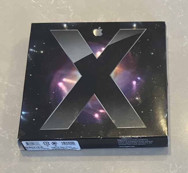 APPLE MB021Z/A MAC OS X LEOPARD VERSION  10.5 INSTALL DVD