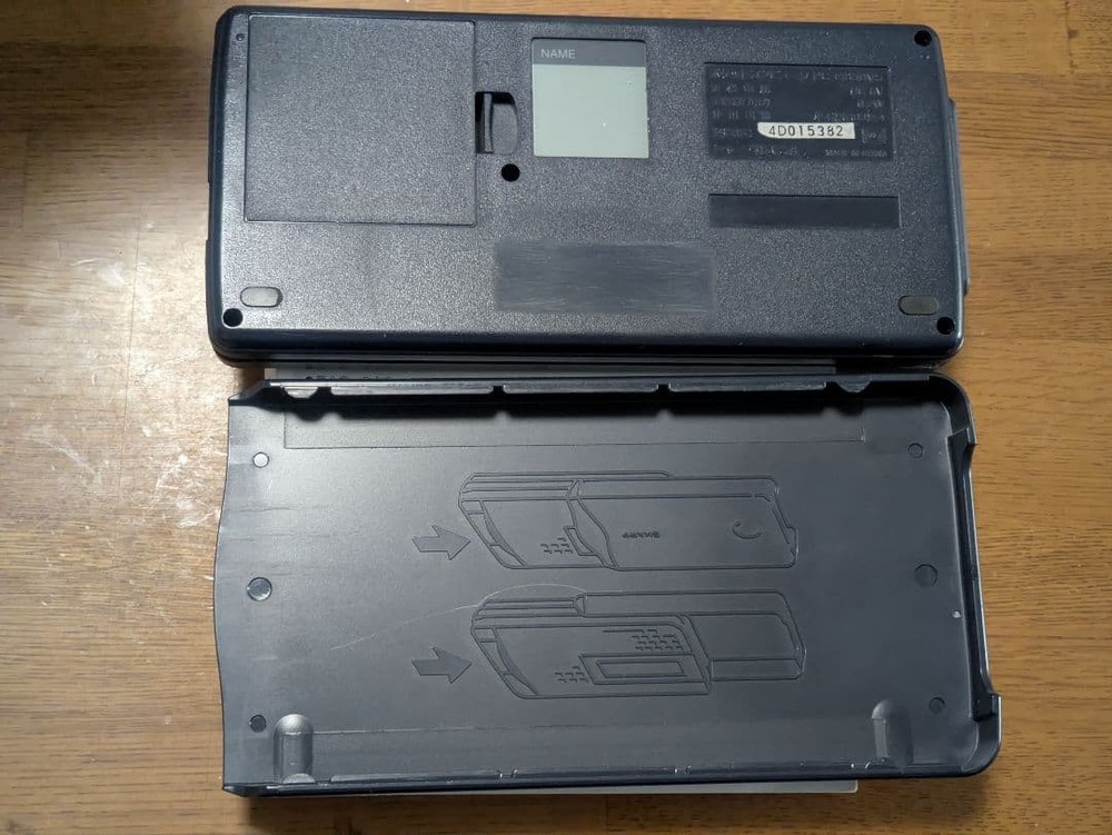 SHARP PC-G850VS Pocket Computer Calculator w/Manual Tested Collector