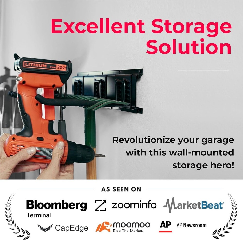 Garage Tool Organizer Wall Mount, 48"