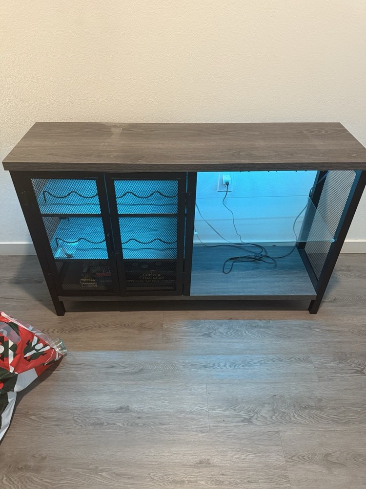 Bar Cart With Lights