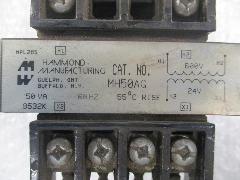 HAMMOND MH50AG TRANSFORMER UNMP