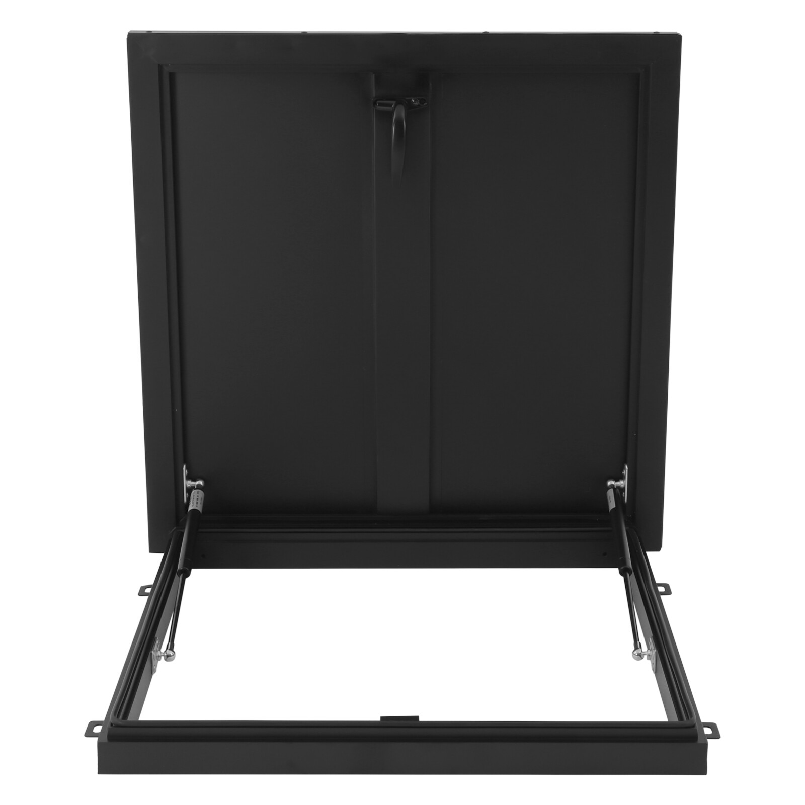Industrial Galvanized Roof Access Hatch 24"L x 24"W Black