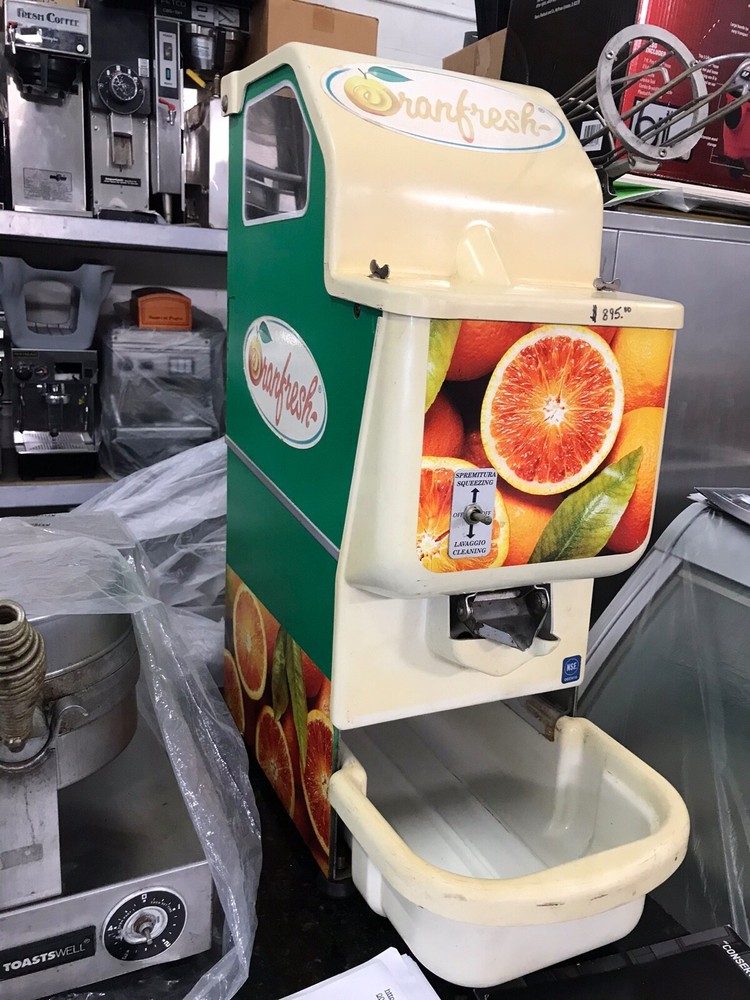 Oranfresh automatic orange juice machine 120 volt used