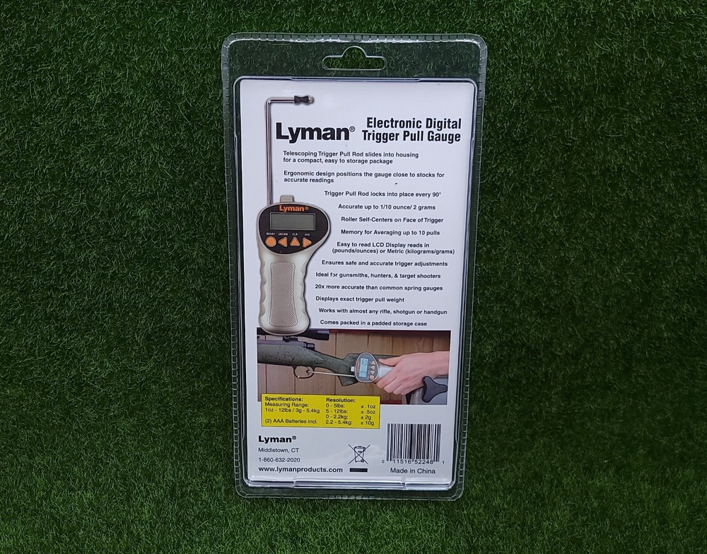 Lyman Electronic Digital Trigger Pull Gauge, Measures 1 oz-12 lb - 7832248