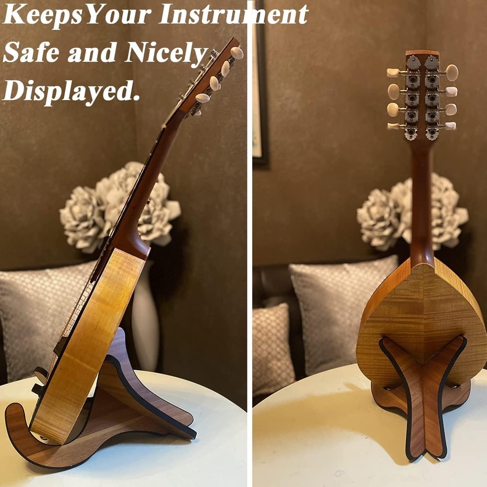 Portable X-Shape Stand for Ukulele and Other String Instruments, Lightweight