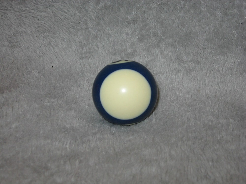 Mini Pool Ball #10 Blue Stripe 1.5" Diameter Miniature Billiard Replacement