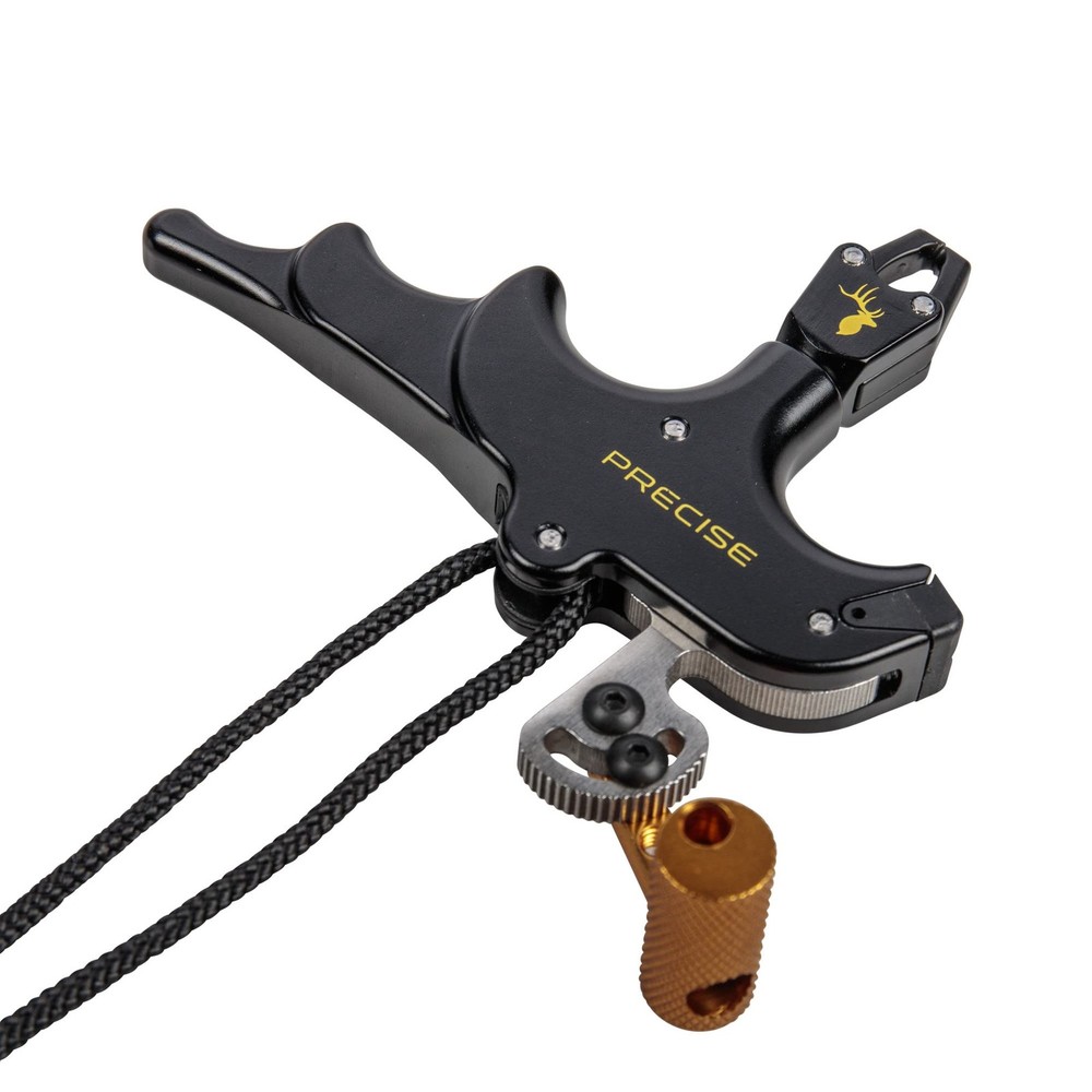 Precise Bow Release, 4-Finger T Handle Release, Includes Sling Wrist Strap, T...