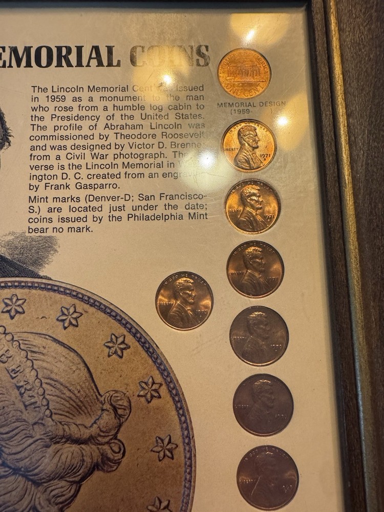 4 Small Display Coin Sets