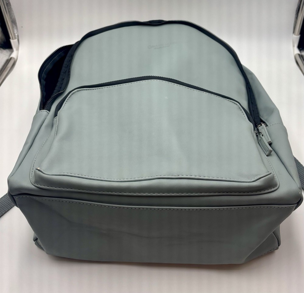 Calvin Klein Parfums Backpack Polyurethane Grey - 2 Pocket