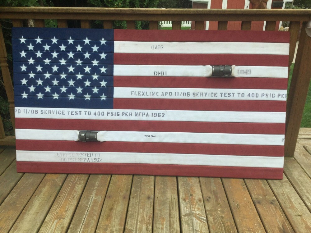 Fire Hose Flags