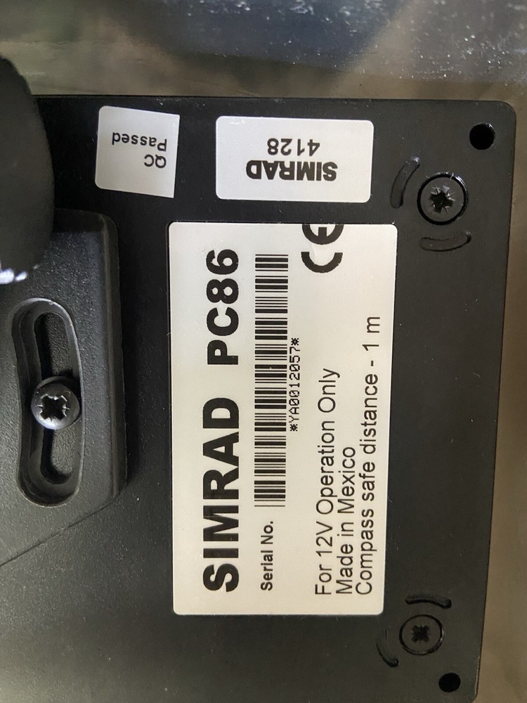 SIMRAD PC86 Marine VHF Control Unit 12V MODULAR VHF