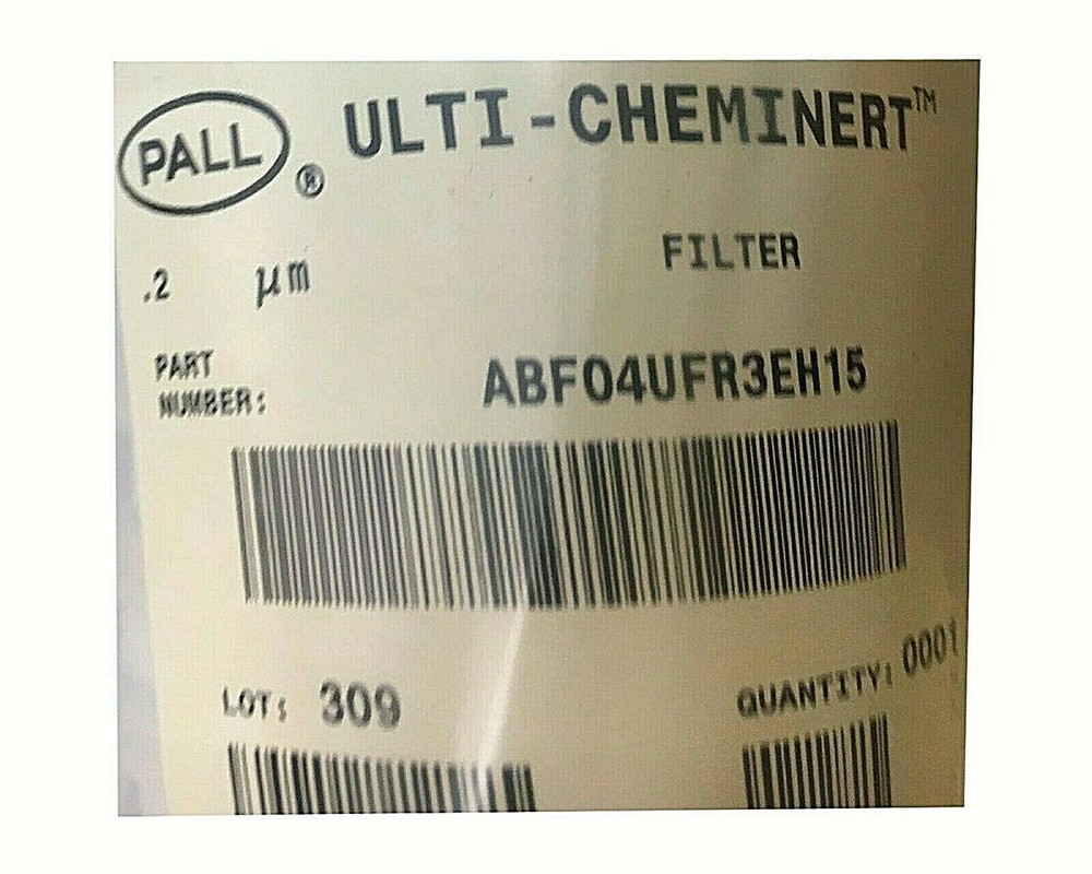 PALL SUPER-CHEMINERT FILTER ABF04UFR3EH15 .2um