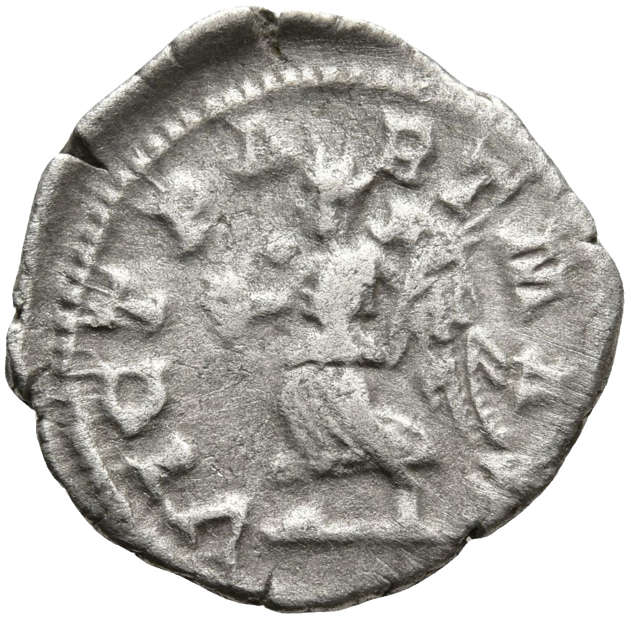 Silver Denarius Emperor Caracalla 198-217 Ancient Roman Coin VICT PART MAX 20mm