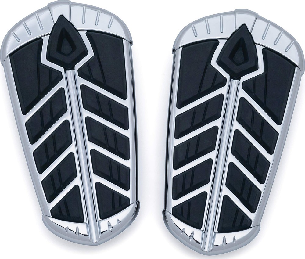 Kuryakyn Spear Floorboard Insert Passenger Indian Chrome
