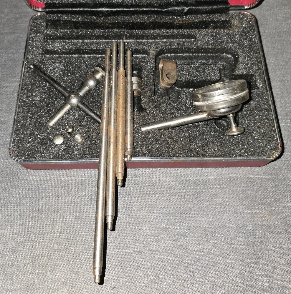 Starrett Dial Indicator Set 196A6Z - Read Please